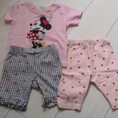 西松屋レギンス さくらんぼ いちご ミニートップス2枚セットのサムネイル