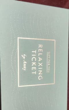 RELAXING TICKET by Anny 選べるヘッドスパチケット - メルカリ