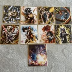 ドラゴンボール 色紙ART 9枚セットのサムネイル