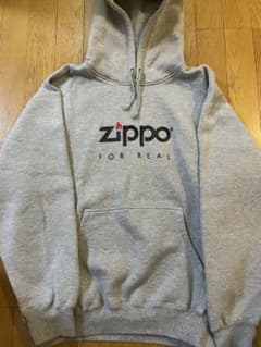 Zippo FOR REAL プルオーバーパーカー グレーのサムネイル
