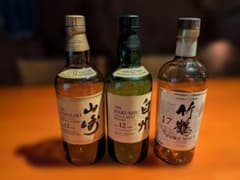 山崎12年 白州12年 竹鶴17年 ウイスキー3本セット【空き瓶】 - メルカリ