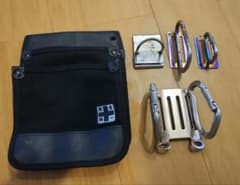【最終値下】腰袋用 カラビナ 連結金具 セットのサムネイル