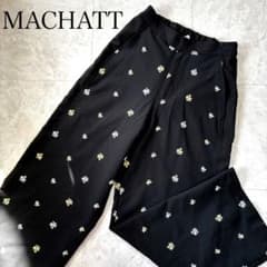 美品✨マチャット エンブロイダリー パンツ 花柄 刺繍 MACHATT - メルカリ