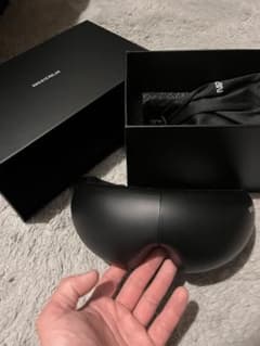 NIPLUX ブラック目元マッサージャー 収納袋付きのサムネイル
