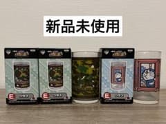 도라에몽 이치 반 쿠지 글라스 세트