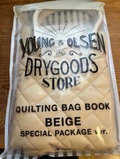 YOUNG&OLSEN キルティングバッグ ベージュのサムネイル