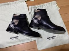 新品未使用品】バーバリー ブーツ サイズ36 - メルカリ