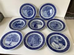 Rorstrand ロールストランド イヤープレート 8枚 - メルカリ