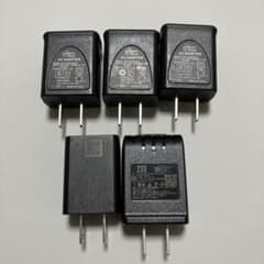 ACアダプタ　1ポート　5個セットのサムネイル