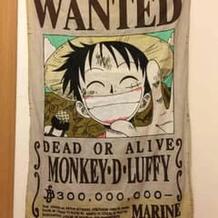 ワンピースの掛け軸のサムネイル