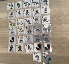 Jリーグ　シール(キラシール32枚)【希少、当時】のサムネイル