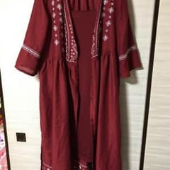グローバルワーク 刺繍ロングワンピースのサムネイル