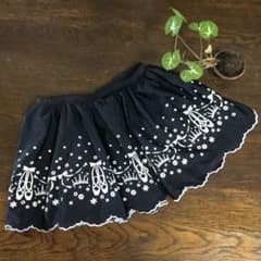 スカート バレエ 130cm レオタード 黒のサムネイル