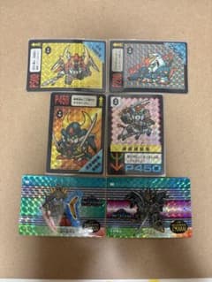 SDガンダム アマダ PPカードキラ6枚 武者頑駄無 聖機兵物語 当時物のサムネイル