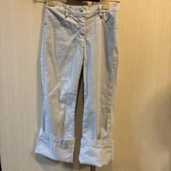 Amore ライトブルー ロングパンツ ウエストゴムのサムネイル