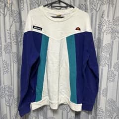 ellesse エレッセ クルーネック スウェット マルチカラー Lのサムネイル