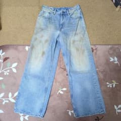 完売品⭐︎ZARA ヴィンテージ加工 バギーフィットジーンズ EU40