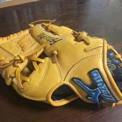 野球グローブ Mizuno ミズノ 軟式 美品のサムネイル