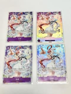ウタ プレミアムカードコレクション OP02ー120 パラレル プロモ 4枚 ウタ プレミアムカードコレクション OP02ー120 パラレル プロモ 4枚