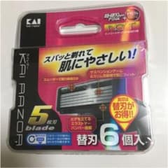 カイレザーシリーズ替刃  5枚刃×6個入×2個のサムネイル