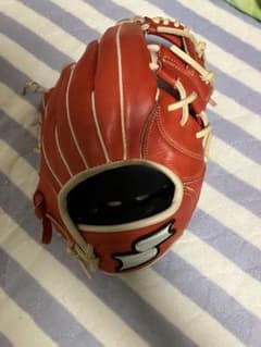 SSK 軟式用グローブ Special Make Glove 赤白　最終値下げ SSK 軟式用グローブ Special Make Glove 赤白 最終値下げ - メルカリ
