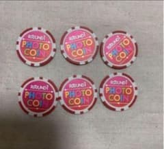 ラウンドワン フォトコイン 6枚セット - メルカリ