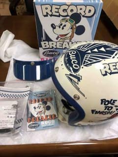 【大幅値下げ！】BUCO ヘルメット　早い者勝ち カラーミッキーのサムネイル