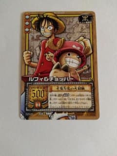 ワンピースカードダス　ルフィ＆チョッパー BN-12 プロモ ワンピース 旧カードゲーム ルフィ&チョッパー BN-12 非売品プロモ