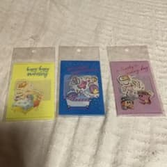 カービィ マルイコラボ フレークシール3種