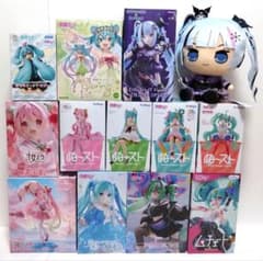初音ミク】フィギュア等 クロミ／パンク／桜ミク／レイニーダンス／ぬ