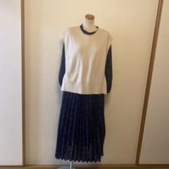 BEAMS HEART / ベストレイヤード 花柄ワンピースのサムネイル