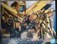 RG　1/144　アカツキ ガンダム　オオワシ装備　SEED　新品のサムネイル