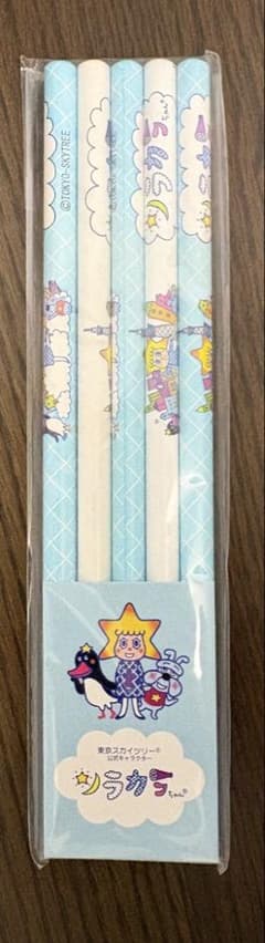東京スカイツリー ソラカラちゃん 鉛筆セットのサムネイル