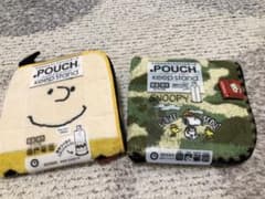 Snoopy スヌーピー どっとポーチ 機能付きタオルポーチ キープスタンドのサムネイル