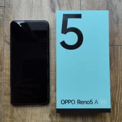 OPPO Reno5 A 本体(アイスブルー)のサムネイル