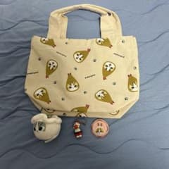 ⑥ mofusand えびにゃん ミニトートバッグ など まとめ売り