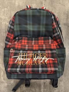 TOMMY HILFIGER チェック柄 バックパック リュックのサムネイル