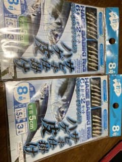 サビキ仕掛けハゲ皮。のサムネイル
