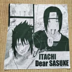 NARUTO　大きめハンカチ（サスケ＆イタチ）のサムネイル