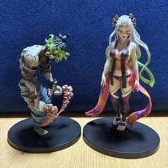 鬼滅の刃 鬼ノ装 堕姫 妓夫太郎 2体セット フィギュア プライズ 箱無し
