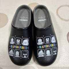 【新品未使用】HAPIDANBUI サンダル ブラック Mサイズのサムネイル