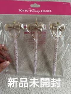 新品　ディズニー　ミニー　ボールペン　カチューシャ　TDL限定のサムネイル