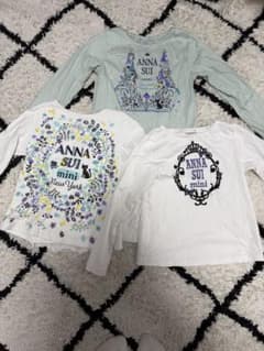 ANNA SUI mini 長袖カットソー 3枚セットのサムネイル