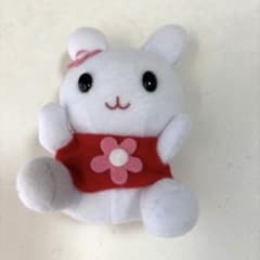 平成レトロ うさぎ マスコット ぬいぐるみ スイートミニちゃん クラックス お花 平成レトロ うさぎ マスコット ぬいぐるみ スイートミニちゃん