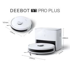 DEEBOT Y1 PRO PLUS ロボット掃除機 ルンバ - メルカリ