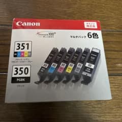 訳あり　Canon BCI-351+350 インクカートリッジ 6色セットのサムネイル