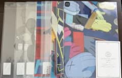 kaws クリアファイル 新品　セット　スニダン kaws クリアファイル 新品 セット スニダン - メルカリ