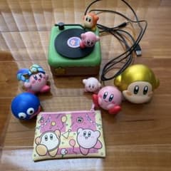 Kirby bundle sale: Figure set, record-style speaker, and pouch