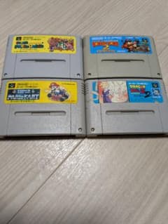 スーパーファミコン　ソフト スーパーファミコン ゲームソフト 4本セット - メルカリ