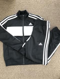 専用　adidas アディダス ジャージ　黒　130のサムネイル